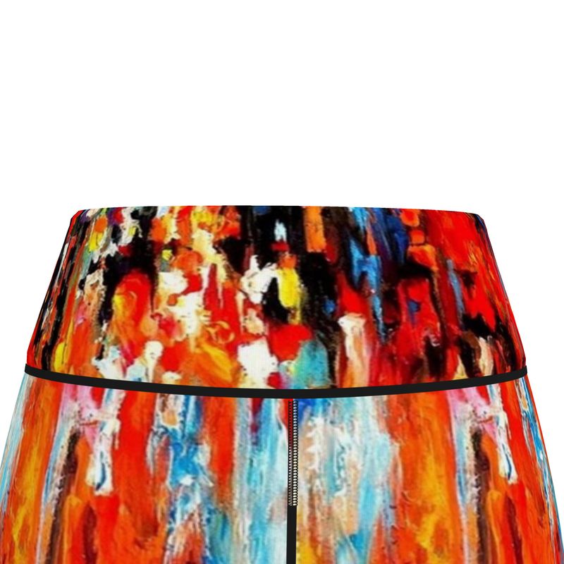 Sports Leggings. Chroma. Series Abstract Sunsets.