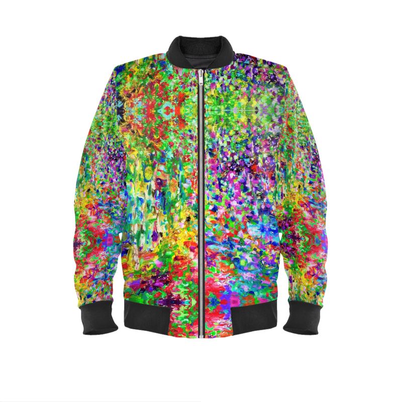 Men's Bomber Jacket. Lilacs For mom.