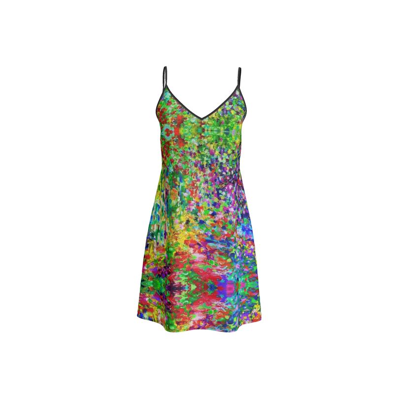 Slip Dress. "Lilacs For Mom".