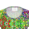 Ladies Cut and Sew T-Shirt. Lilacs For Mom"