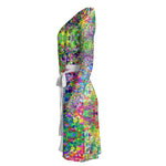 Wrap Dress. "Spring". Series "Seasons"