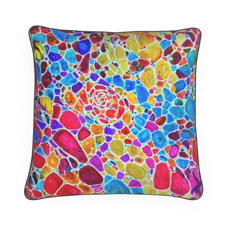 Cushions & Pillows. "Fractals Of Happy"