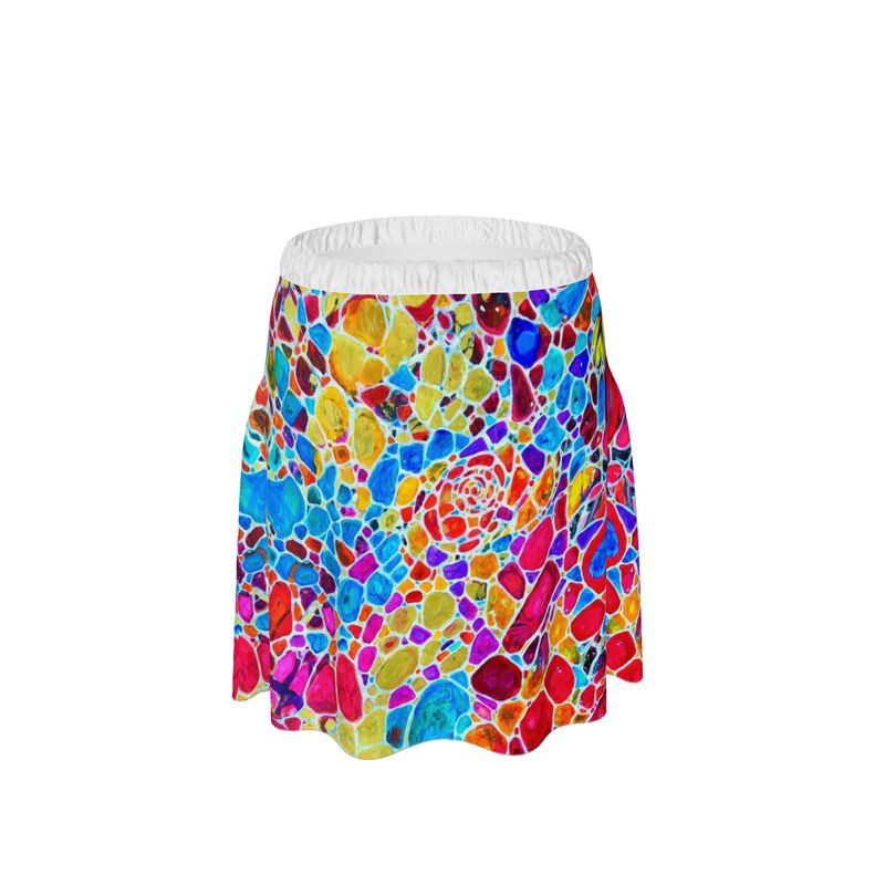 Skirt. "Fractals Of Happy"