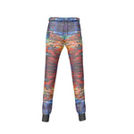 Women's Jogging Leggings. Chroma. Series Abstract Sunsets.