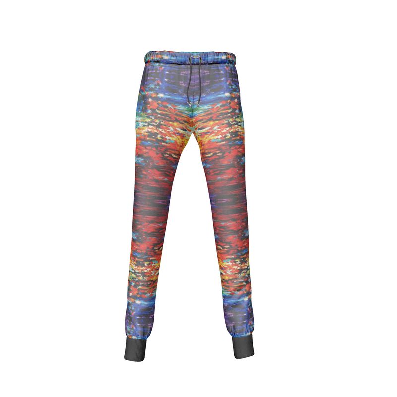 Women's Jogging Leggings. Chroma. Series Abstract Sunsets.