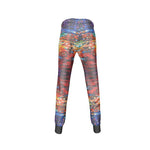 Women's Jogging Leggings. Chroma. Series Abstract Sunsets.