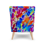 Occasional Chair. "Rainbows."