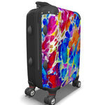 Suitcase. "Rainbows."