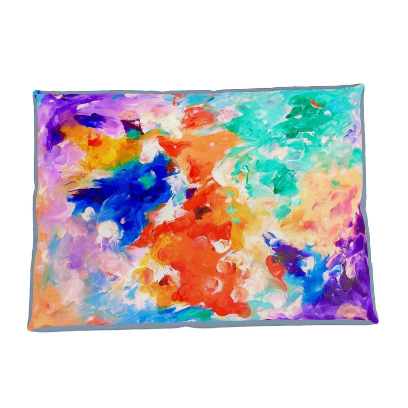 Dog Pet Bed. Series "Cosmic Gardens".