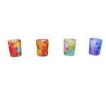 Round Shot Glass 4 Set. Series "Seasons"