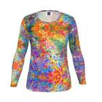 Ladies Cut and Sew T-Shirt. "Galaxies In Love"