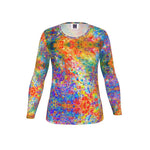 Ladies Cut and Sew T-Shirt. "Galaxies In Love"