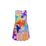 Skater Dress. "Cosmic Gardens". Series "5D"