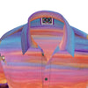 Men's Short Sleeve Shirt. "Vermont Sunset". Series "Serenity""