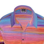 Men's Short Sleeve Shirt. "Vermont Sunset". Series "Serenity""