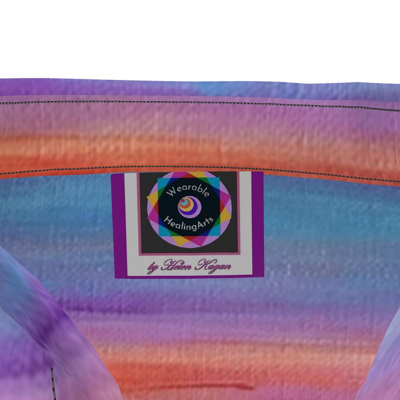 Men's Short Sleeve Shirt. "Vermont Sunset". Series "Serenity""