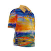 Men's Short Sleeve Shirt. Sunset. Series "Moods"