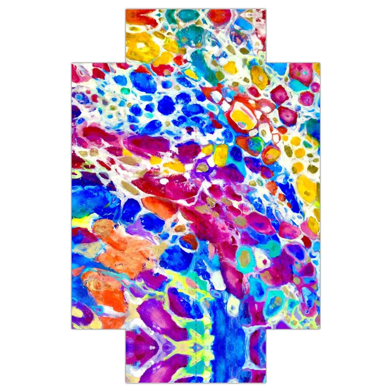 Fitted Sheets USA.  Series "Rainbows"