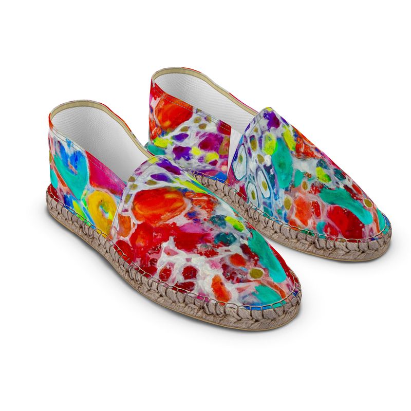 Women's Espadrilles. Series "Rainbows".
