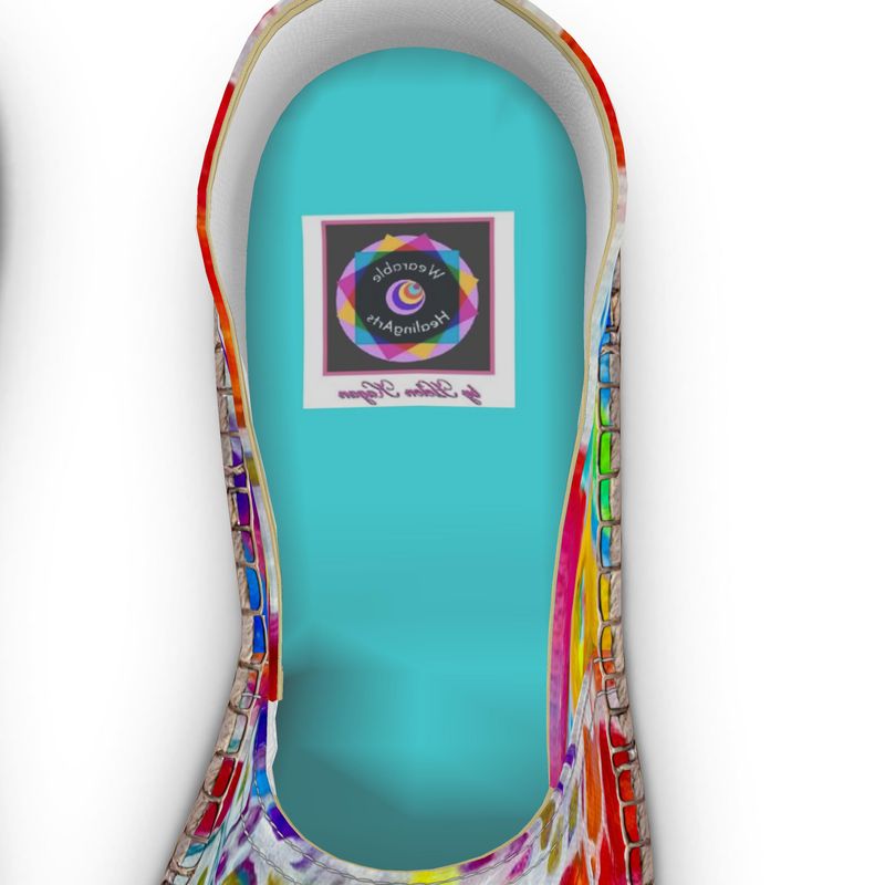 Women's Espadrilles. Series "Rainbows".
