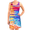 Halter Dress. Series "Sunsets & Blues"