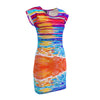 Ladies Tunic T Shirt. Series "Sunsets & Blues"