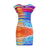 Ladies Tunic T Shirt. Series "Sunsets & Blues"