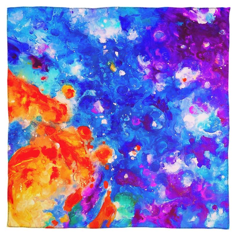 Scarf Wrap Or Shawl. Nebulae11.