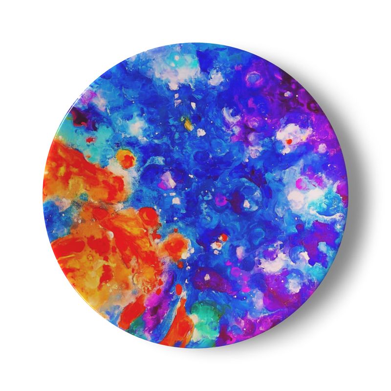 China Plates. "Nebulae11"